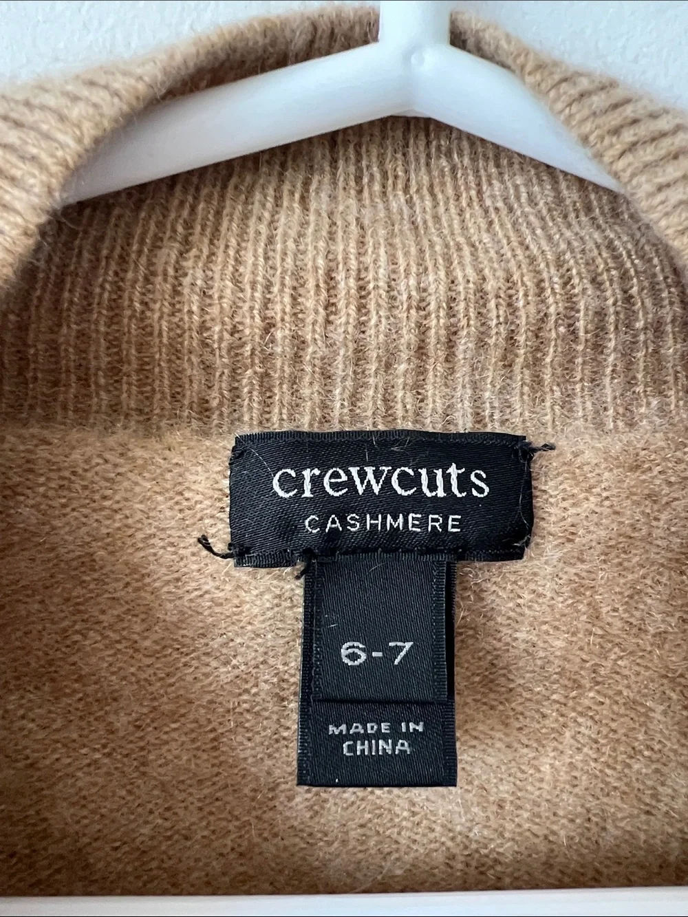 Crewcuts 100% cashmere